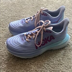Hoka Women's Mach 5 Running Shoes Baby Lavender, Size 8